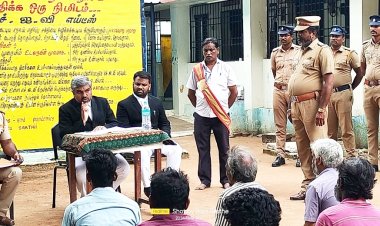 தமிழக சிறைகளில் சிறை நீதிமன்றம் மூலமாக தகுதியுள்ள மற்றும் சிறு குற்றங்கள் மற்றும் முதல் குற்றம் புரிந்தவர்கள் விடுதலை .!