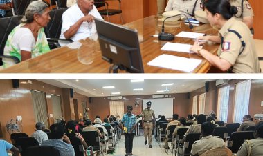 திருப்பத்தூர் மாவட்ட காவல் துறையின் பொதுமக்கள் குறைதீர்வு கூட்டம்