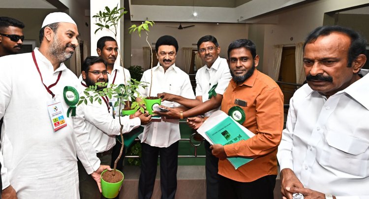 ஈரோடு மாவட்டம் கிரீன் ஈரோடு அமைப்பு நிர்வாகிகள் முதலமைச்சருடன் சந்திப்பு