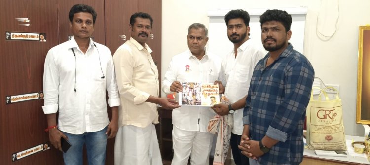 தமிழக வெற்றிக் கழகம் குவைத் மண்டலம் சார்பாக பொதுச் செயலாளர் புஸ்ஸி ஆனந்துடன் சந்திப்பு.!