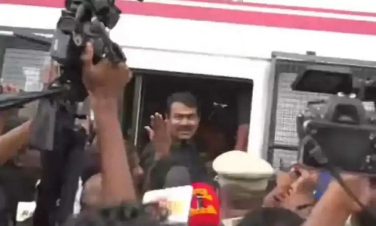 ஆர்ப்பாட்டத்தில் கலந்து கொண்ட நாம் தமிழர் கட்சி ஒருங்கிணைப்பாளர் சீமான் கைது.!