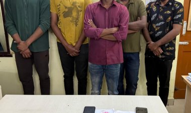 வேளச்சேரியில் போதைப் பொருள் விற்பனையில் ஈடுபட்ட 5 பேர் கைது,!