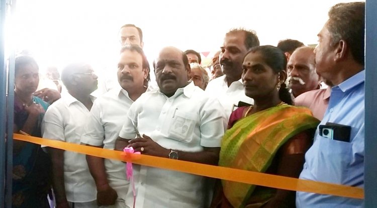 ஊராட்சி மன்ற கட்டிடத்தை உயர் கல்வி துறை அமைச்சர் கோவி.செழியன் திறந்து வைத்து குத்துவிளக்கு ஏற்றினார் அமைச்சர்.!