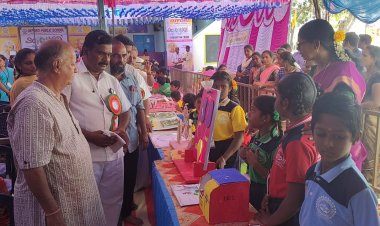 ஆக்ஸ்ஃபோர்டு பப்ளிக் பள்ளியில் அறிவியல் கண்காட்சி மற்றும் புத்தக கண்காட்சி.!