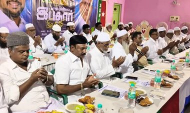 SDPI கட்சி கிருஷ்ணகிரி  கிழக்கு மாவட்டம்  சார்பாக சமூக நல்லிணக்க இப்தார் நிகழ்ச்சி.!