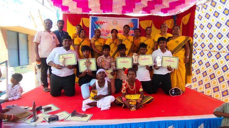 குடிமல்லூர் கிராமஅரசு உயர்நிலை மற்றும் நடுநிலை ஆகிய பள்ளிகளில் நூற்றாண்டு கலை நிகழ்ச்சி