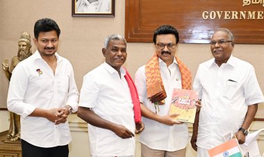 மார்க்சிஸ் கம்யூனிஸ்ட் கட்சி சார்பாக முதலமைச்சர் மு.க.ஸ்டாலினுக்கு பாராட்டு.!