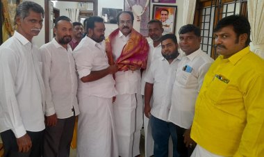 மனிதநேய மக்கள் கட்சி சார்பாக மாவட்டத்தின் கோரிக்கைகளை வலியுறுத்தி  நிதி மற்றும் மனிதவள மேம்பாட்டு துறை  அமைச்சர் T.தங்கம் தென்னரசுவுடன் சந்திப்பு.!