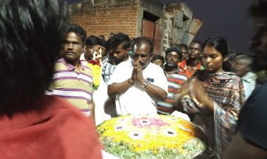 வாகன விபத்தில் மூளைச் சாவு அடைந்து உறுப்பு தானம் செய்தவர் உடலுக்கு அரசு சார்பில் மரியாதை.!