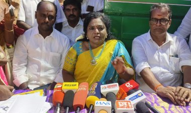 அன்பில் மகேஷ் பொய்யாமொழி பெயருக்கேற்றவாரு பொய் சொல்லாமல் இருக்க வேண்டும் - தமிழிசை சௌந்தராஜன்.!