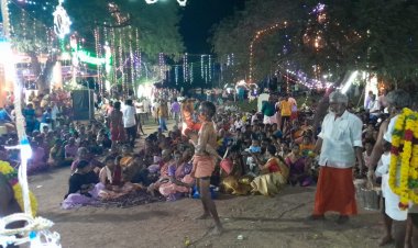 மீன்துள்ளி ஸ்ரீ சுடலைமாடசாமி திருக்கோயில் சித்திரை கொடை விழா.!