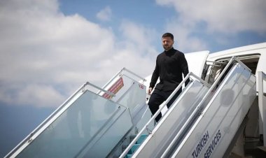 துருக்கியில் அமைதி பேச்சுவார்த்தை.! துருக்கி வந்தடைந்தார் ஜெலன்ஸ்கி.! பேச்சுவார்த்தையில் சமாதானம் ஏற்படுமா?