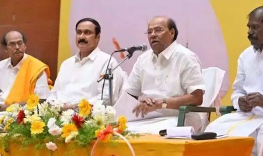 சிங்கத்தின் கால்கள் பழுதுப்பட்டாலும் சீற்றம் குறையாது என மாவட்ட நிர்வாகிகள் கூட்டத்தில் மருத்துவர் இராமதாஸ் பேச்சு.!