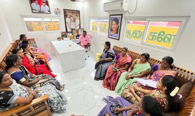 தென்காசியில் மகளிரணி  மற்றும் மகளிர் தொண்டரணி ஆலோசனைக் கூட்டம்.!