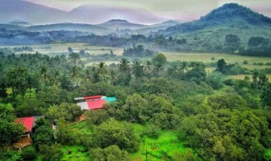 தோட்டத்தில் பண்ணை வீடு அமைத்து குத்தாட்டம் போட்ட கும்பல் கைது.!