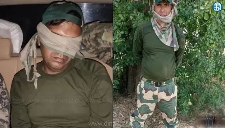 தவறுதலாக பாகிஸ்தானிற்குள் நுழைந்த BSF படை வீரரை இந்தியாவிடம் ஒப்படைத்த பாகிஸ்தான். !