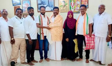 தென்காசி மாவட்ட இளைஞர் காங்கிரஸ் தலைவர் மற்றும் புதிய நிர்வாகிகள் நியமனம். !