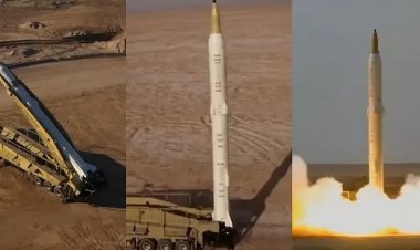 இஸ்ரேல் மீது ஈரானால் ஏவப்படும் செஜ்ஜில் ஏவுகணை.!