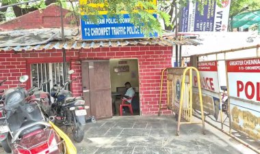 குரோம்பேட்டை போக்குவரத்து போலீசார் இளைஞரை மிரட்டி 2000 ரூபாய் லஞ்சம் நடவடிக்கை எடுக்கக் கோரிக்கை.!