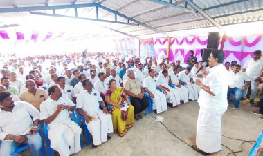 ஓரணியில் தமிழ்நாடு"  உறுப்பினர்கள் சேர்க்கைக்கான பயிற்சி பாசறை கூட்டம் .!