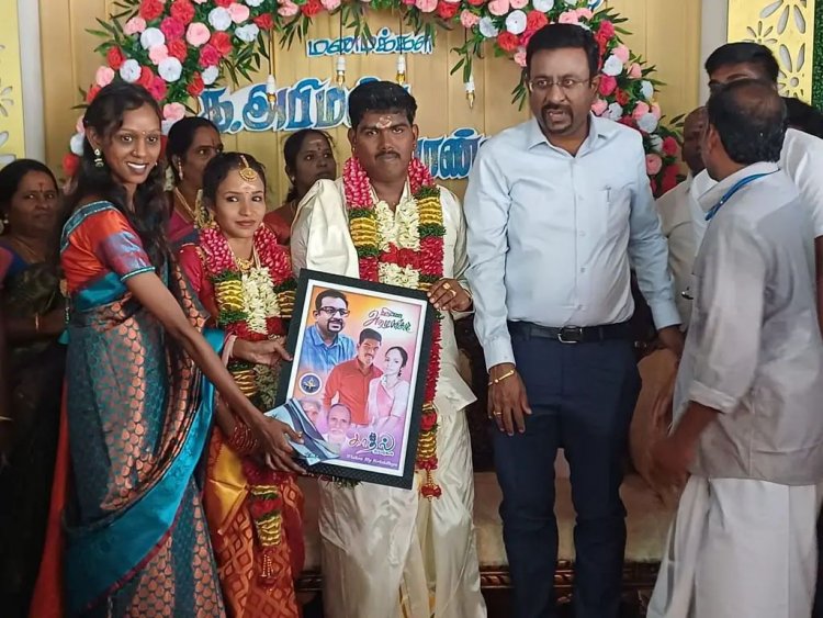பெற்றோரை இழந்த பெண்ணிற்கு சகல சீர் வரிசைகளுடன் திருமணம் நடத்தி வைத்த பத்திரப்பதிவுத்துறை ஐ.ஜி .!