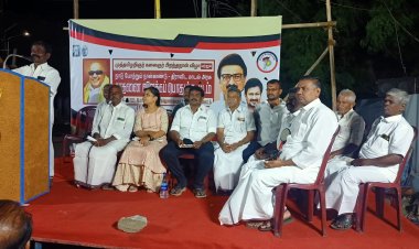 சுந்தரபாண்டியபுரம் பேரூர் இளைஞரணி சார்பில் சாதனை விளக்க பொதுக் கூட்டம் .!