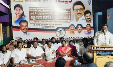 செங்கோட்டையில் திமுக சாதனை விளக்க தெருமுனை கூட்டம் .!