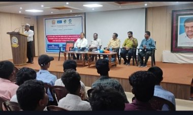 செந்திலாண்டவர் பாலிடெக்னிக் கல்லூரியில் நீர்பாதுகாப்பு  கருத்தரங்கம் .!