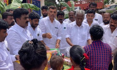 சட்டமன்ற உறுப்பினர் நிதியான 18.50 லட்சம் ரூபாய் மதிப்பீட்டில் கட்டப்பட்ட கட்டிடங்களை திறந்து வைத்த அதிமுக துணை பொதுச் செயலாளர் கே.பி.முனுசாமி. !