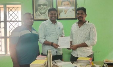 வேகத்தடை அமைக்க வேண்டும் என கோரிக்கை மனு.!.