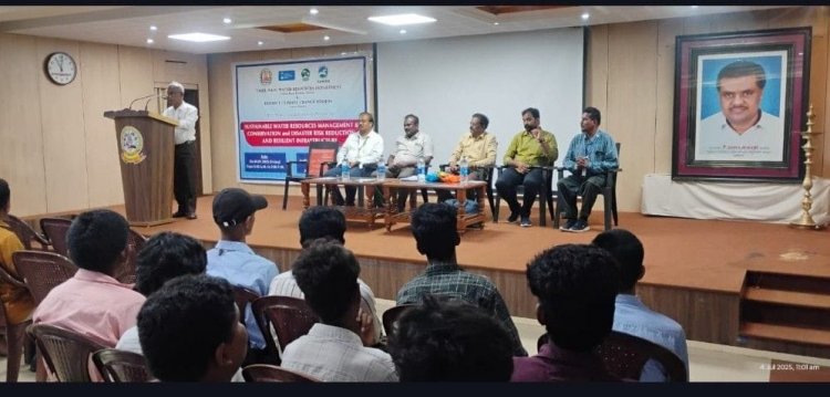 செந்திலாண்டவர் பாலிடெக்னிக் கல்லூரியில் நீர்பாதுகாப்பு  கருத்தரங்கம் .!