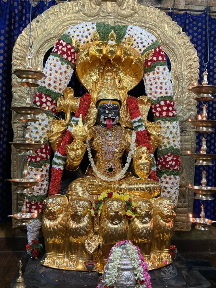 ஸ்ரீ பிரித்தியங்கரா திருக்கோவிலில் குரு பூர்ணிமா சிறப்பு வழிபாடு .!