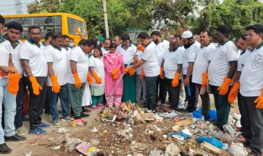 கிளீன் கிருஷ்ணகிரி அமைப்பை கிருஷ்ணகிரி கிழக்கு மாவட்ட கழக செயலாளர் பர்கூர் சட்டமன்ற உறுப்பினர் தே.மதியழகன் துவக்கி வைத்தார்.!