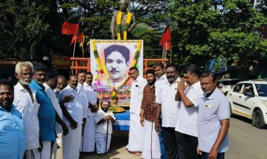 குற்றாலம் பேரூர் திமுக சார்பில் கலைஞர் 7வது ஆண்டு நினைவு தினம் .!