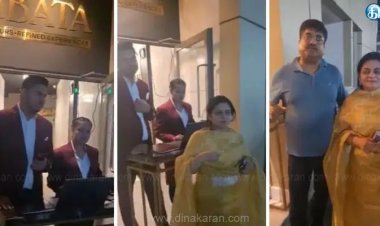 அரை குறை ஆடை அணிந்தால் தான் அனுமதி, சுடிதார் அணிந்து வந்த பெண்ணை ஹோட்டலுக்குள் அனுமதிக்காததின் விளைவு. !