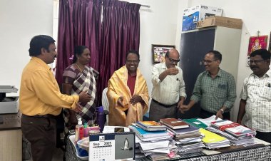 தமிழ்நாடு மருத்துவத்துறை பொதுப்பணி அலுவலர் சங்க மாநில தலைவராக எஸ்.கே.சரவணன் நியமனம். !