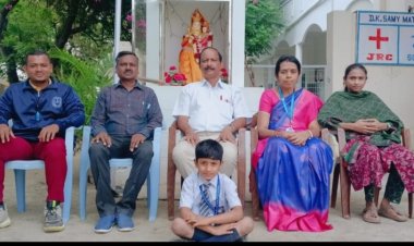 சிலம்பம் மற்றும் சதுரங்கப் போட்டியில் டி.கே.சாமி பள்ளி மாணவர்கள் வெற்றிப் பெற்று சாதனை பள்ளி - முதல்வர் பாராட்டு.!