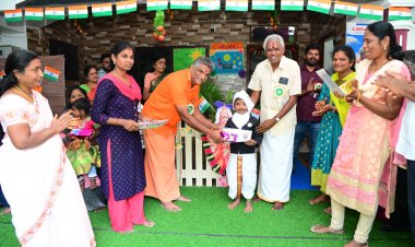 லிட்டில் வில்லி பிரைமரி பள்ளியில் இன்று 79 வது சுதந்திர தின திருவிழா பால தேவராஜ் சுவாமிகள் தலைமையில் நடைபெற்றது .!