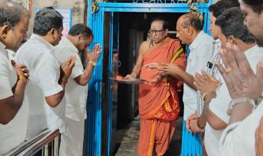 அருள்மிகு ஜராதீஸ்வரர் மற்றும் அழகேஸ்வரர் திருக்கோவிலை ரூ.1.31 கோடி மதிப்பீட்டில் பழுதுபார்த்து புதுப்பித்தல்.!