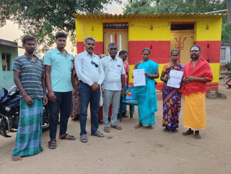 இருளர் இன மக்களுக்கு ஜாதி சான்று - அகில இந்திய விவசாய தொழிலாளர்கள் சங்கத்தின் முயற்சி வெற்றி .!