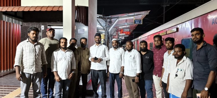 தமிழ்நாடு சட்டமன்ற பேரவை பொதுக் கணக்குக்குழு ஆய்வு மேற்கொண்டு திரும்பிய மமக எம்.எல்.அப்துல் சமது. !