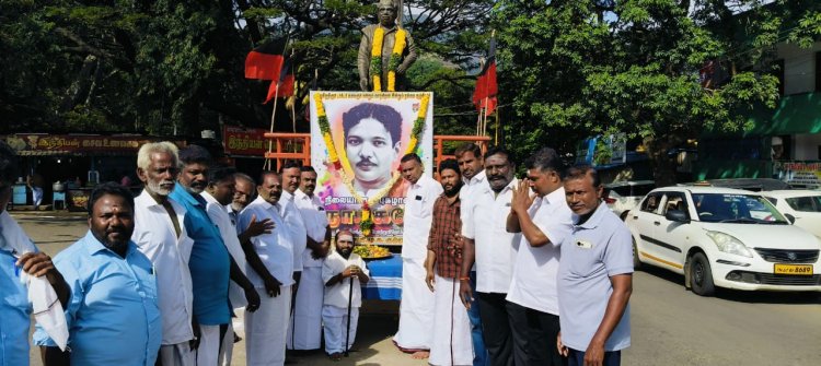 குற்றாலம் பேரூர் திமுக சார்பில் கலைஞர் 7வது ஆண்டு நினைவு தினம் .!