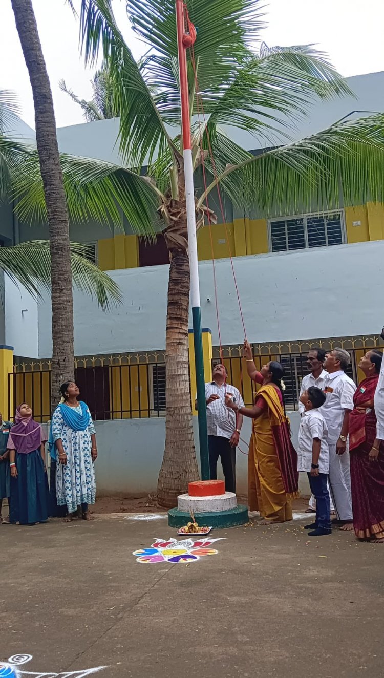 மேலகரம் பேரூராட்சியில் 79 வது சுதந்திர தின விழா .!