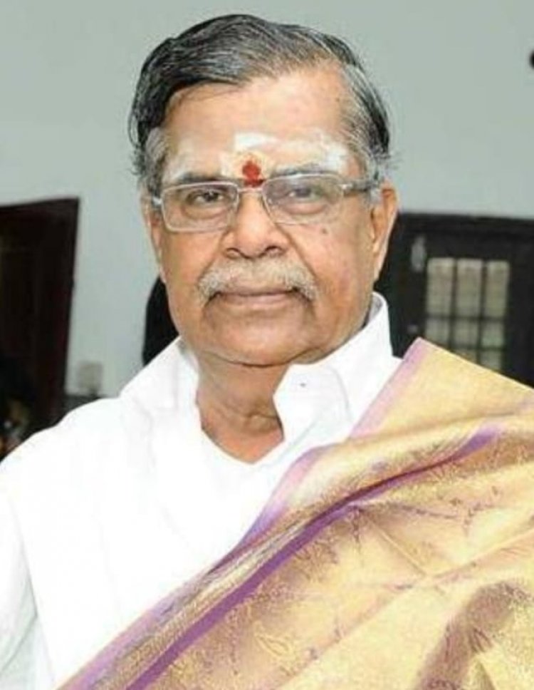 இல.கணேசன் மறைவிற்கு தேசிய மக்கள் கட்சியின் மாவட்டத் தலைவர் டாக்டர் சந்திரமோகன் இரங்கல். !