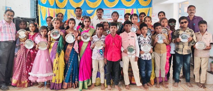 ஜோதிநகர் ஊராட்சி ஒன்றிய நடுநிலைப் பள்ளியில் பள்ளி அளவிலான கலைத் திருவிழா .!