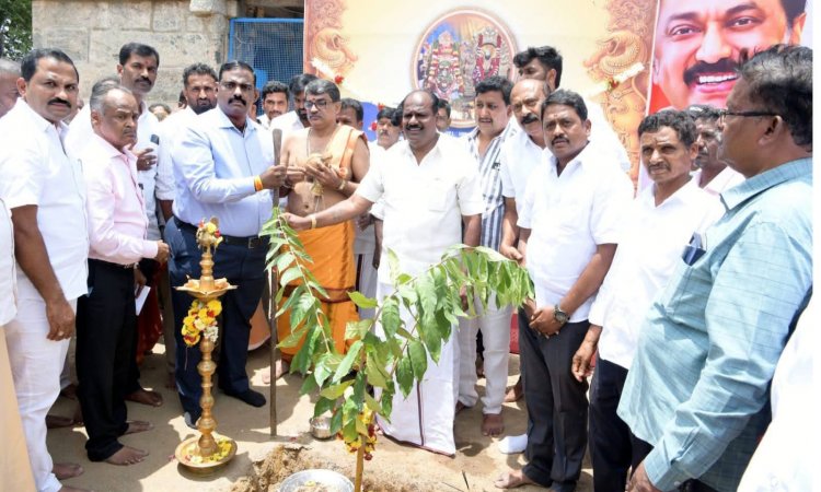 அத்திமுகம் அருள்மிகு ஐராதீஸ்வரர் மற்றும் அழகேஸ்வரர் திருக்கோயில் புணரமைப்பு பணி. !