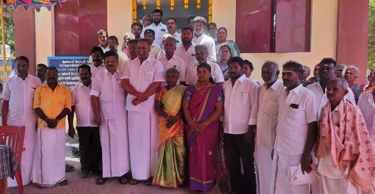 கணக்கப்பிள்ளை வலசையில்  ரூ 19 லட்சம் செலவில் பல்நோக்கு கட்டிடம்..!