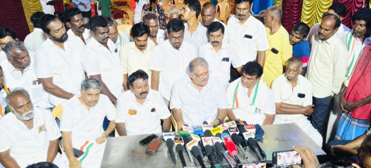 குற்றாலம் மலை பகுதியில் அணை கட்ட வேண்டும், தென்காசியில் த.மா.கா. தலைவர் ஜி.கே.வாசன் பேட்டி .!