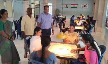 கிருஷ்ணகிரி மாவட்ட விளையாட்டு அரங்கில் முதலமைச்சர் கோப்பைக்கான, மாவட்டம் மற்றும் மண்டல  அளவிலான போட்டிகள் .!