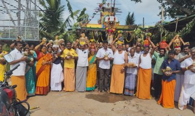 கங்கம்மா மாரியம்மன் கோவில் புதிதாக புனரமைத்து கும்பாபிஷேகம் .!